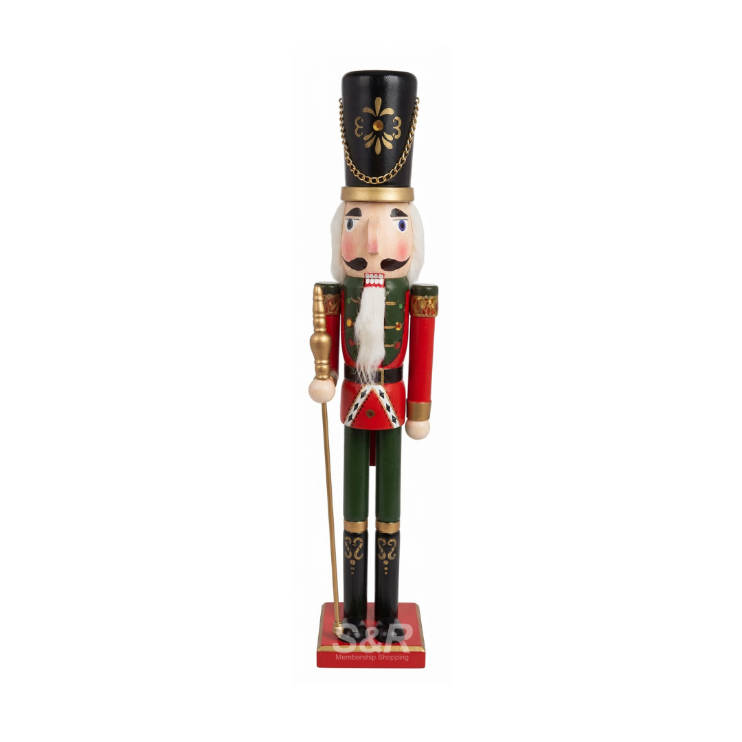 Simply Christmas 91.5cm Wooden Nutcracker